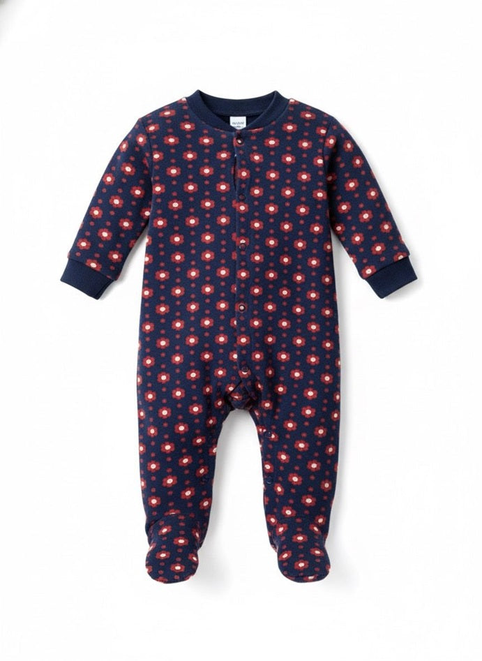 Sleeves Sleepsuit, Pure Cotton Sleepsuit for Baby